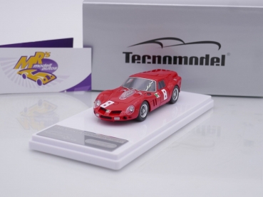 Tecnomodel TM43-02E # Ferrari F 250 GT Bradvan Nr.8 Winner Brands Hatch 1962 " Carlo Abate " 1:43 Nur 90 Stück !!