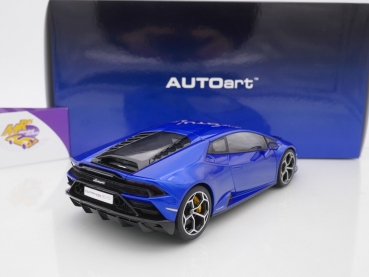 Preview: AUTOart 79212 # Lamborghini Huracan Evo Baujahr 2015 " Blu Nethuns " 1:18