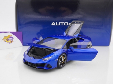Preview: AUTOart 79212 # Lamborghini Huracan Evo Baujahr 2015 " Blu Nethuns " 1:18