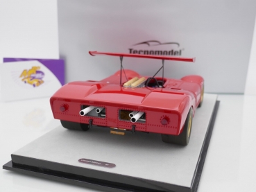 Tecnomodel TM18-250A # Ferrari 612 Can-Am Press Version 1968 Rosso Corsa 1:18 Nur 100 Stück !!