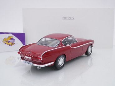 Preview: Norev 188700 # VOLVO P1800 Coupe Baujahr 1961 " dunkelrot " 1:18