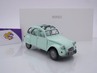 Preview: Norev 181486 # Citroen 2CV Club Baujahr 1982 " mintblau " 1:18
