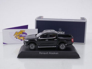 Preview: Norev 518351 # Renault Alaskan Geländewagen Baujahr 2017 " schwarz " 1:43