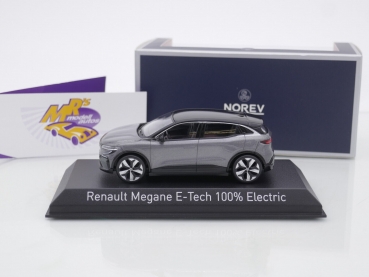 Preview: Norev 517922 # Renault Megane E-Tech 100% Electric Baujahr 2022 " dunkelblaumetallic (Dark Blue Metallic) " 1:43
