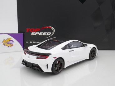 Preview: Top Speed TS0420 # Acura NSX Type S Coupe Baujahr 2022 " weiß (130R White) " 1:18