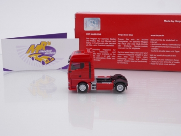 Preview: Herpa 315869 # MAN TGX GX 2-achs Zugmaschine in " rot " 1:87
