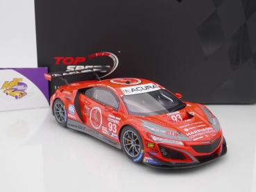 Preview: Top Speed TS0446 # Acura NSX GT3 EVO22 Nr.93 12h Sebring 2022 " WTR Racers Edge Motorsport " 1:18