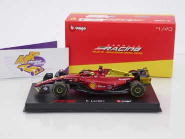 Preview: Bburago 18-36831LE # Ferrari F1-75 Nr.16 2nd Italien F1 GP 2022 " Charles Leclerc " 1:43