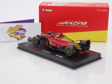 Preview: Bburago 18-36831LE # Ferrari F1-75 Nr.16 2nd Italien F1 GP 2022 " Charles Leclerc " 1:43