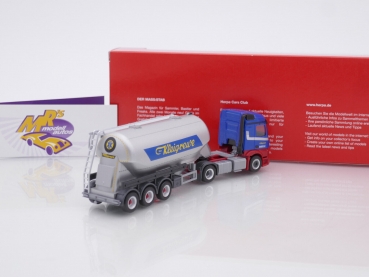 Preview: Herpa 316132 # Mercedes-Benz Actros Streamspace 2.3 Eutersilo-Sattelzug " Kleigrewe " 1:87
