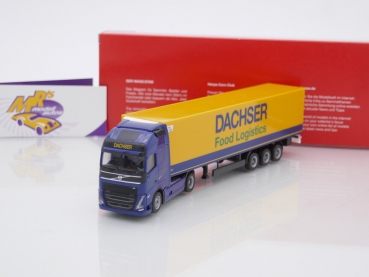 Herpa 316019 # Volvo FH GL XL Kühlkoffer-Sattelzug " Dachser Food Logistics " 1:87