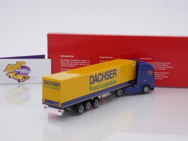 Preview: Herpa 316019 # Volvo FH GL XL Kühlkoffer-Sattelzug " Dachser Food Logistics " 1:87