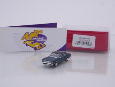 Herpa 023398-002 # Ford Taunus Coupe Baujahr 1975 " dunkelgrünmetallic-schwarz " 1:87