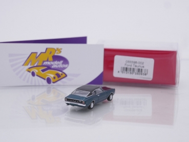 Preview: Herpa 023398-002 # Ford Taunus Coupe Baujahr 1975 " dunkelgrünmetallic-schwarz " 1:87