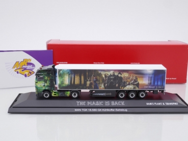 Preview: Herpa 122245 # MAN TGX GX Kühlkoffer-Sattelzug " Habes Plant & Transport - The Magic is Back " 1:87