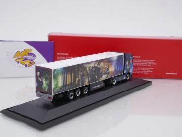 Preview: Herpa 122245 # MAN TGX GX Kühlkoffer-Sattelzug " Habes Plant & Transport - The Magic is Back " 1:87