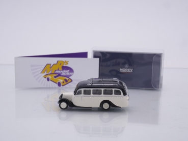 Preview: Norev 159924 # Citroen U23 Autocar Bus Baujahr 1947 " creme-schwarz " 1:87