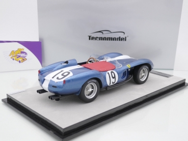 Preview: Tecnomodel TM18-254E # Ferrari 250 TR Pontoon Fender Nr.19 24h Le Mans 1958 " F. Tavano - E.D. Martin " 1:18
