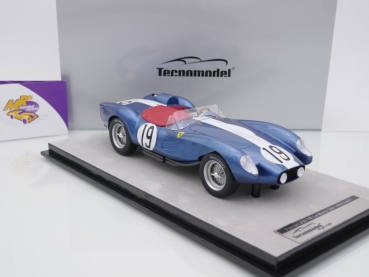 Preview: Tecnomodel TM18-254E # Ferrari 250 TR Pontoon Fender Nr.19 24h Le Mans 1958 " F. Tavano - E.D. Martin " 1:18
