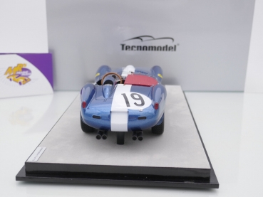 Miniature FERRARI 250 TR PONTOON-FENDER - LE MANS 1958 1/18 Tecnomodel