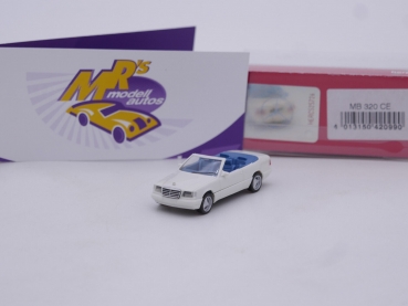 Herpa 420990 # Mercedes Benz 320 CE-24 Baujahr 1992-1997 " weiß " 1:87