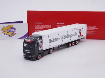 Herpa 315401 # MAN TGX GX Kühlkoffer-Sattelzug " Schütte Kühllogistik " 1:87