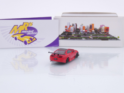 Preview: Micro City Herpa 87MC000016 # Toyota Supra Baujahr 1993-2002 " rot-schwarz " 1:87