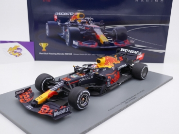Spark 18S601 # Red Bull Honda RB16B Winner Dutch GP 2021 " Max Verstappen " 1:18