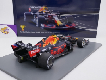 Preview: Spark 18S601 # Red Bull Honda RB16B Winner Dutch GP 2021 " Max Verstappen " 1:18