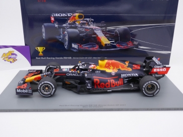 Preview: Spark 18S601 # Red Bull Honda RB16B Winner Dutch GP 2021 " Max Verstappen " 1:18