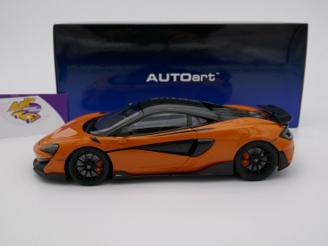 Preview: AUTOart 76084 # McLaren 600LT Sportwagen Baujahr 2019 " myan orange " 1:18
