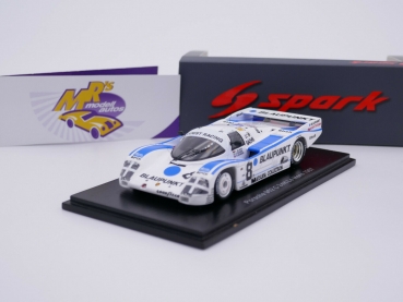 Spark S9872 # Porsche 962 C Nr.8 24h. Le Mans 1987 " S. Dickens " Blaupunkt 1:43
