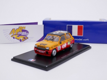 Spark SF151 # Renault 5 Alpine Turbo Nr.6 Rallye 1984 " Jean Ragnotti " 1:43