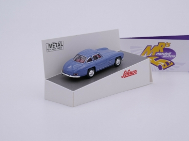 Preview: Schuco 20276 # Mercedes Benz 300 SL Coupe Baujahr 1956 " hellblau " 1:64