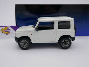 Preview: AUTOart 78505 # Suzuki Jimny (JB64) RHD Baujahr 2018 " pure pearl white " 1:18