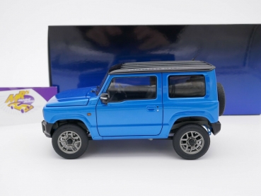 Preview: AUTOart 78502 # Suzuki Jimny (JB64) RHD Baujahr 2018 " brisk blaumetallic " 1:18