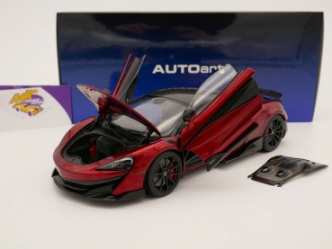 Preview: AUTOart 76085 # McLaren 600LT Sportwagen Baujahr 2019 " vermillion rot " 1:18