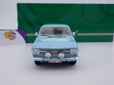 Preview: Cult CML137-2 # OPEL Kadett B Kiemen-Coupe Baujahr 1966 " hellblau " 1:18