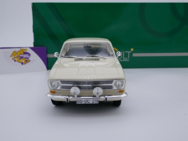 Preview: Cult CML137-1 # OPEL Kadett B Kiemen-Coupe Baujahr 1966 " cremeweiß " 1:18
