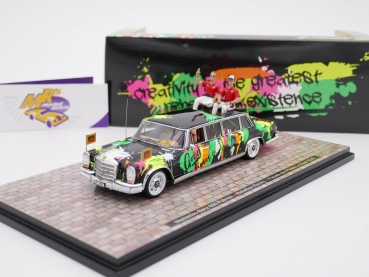 Spark S7951 # Mercedes 600 Pullman Parade des Pilots Le Mans 2019 " Team Rebellion " 1:43