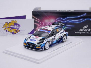 Spark S6587 # Ford Fiesta WRC Nr.44 8th. Rally Monte Carlo 2021 " Greensmith " 1:43