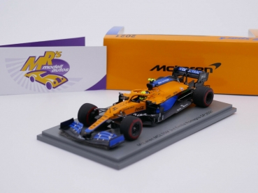 Spark S7671 # McLaren MCL35M Nr.4 3rd. Emilia Romagna GP 2021 "Lando Norris " 1:43