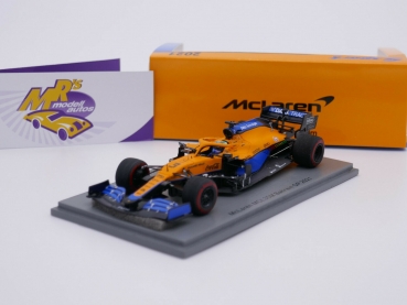 Spark S7670 # McLaren MCL35M #3 7th Bahrain GP Formel 1 2021 " Daniel Ricciardo " 1:43