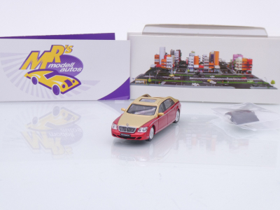 Micro City / Herpa 87MC000034 # Mercedes Maybach 62S Baujahr 2002 " rotmetallic-goldmetallic " 1:87