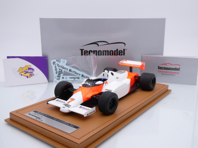 Tecnomodel TM18-385E # McLaren MP4/1C F1 #7 Test Silverstone 1983 " Ayrton Senna " 1:18