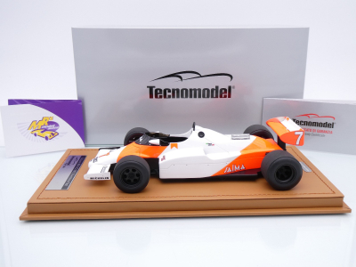 Preview: Tecnomodel TM18-385E # McLaren MP4/1C F1 #7 Test Silverstone 1983 " Ayrton Senna " 1:18