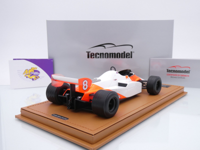 Preview: Tecnomodel TM18-385C # McLaren MP4/1C F1 #8 Monaco Formel 1 GP 1983 " Niki Lauda " 1:18