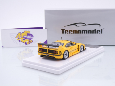 Preview: Tecnomodel TM43-67B # Ferrari F40 LM Press Version 1996 " Ferrarigelb " 1:43