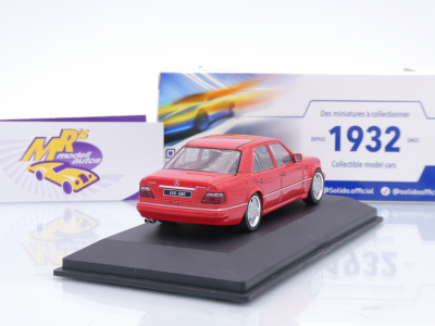 Preview: Solido S4313204 # Mercedes-Benz E60 AMG W124 Baujahr 1993 " Signalrot " 1:43