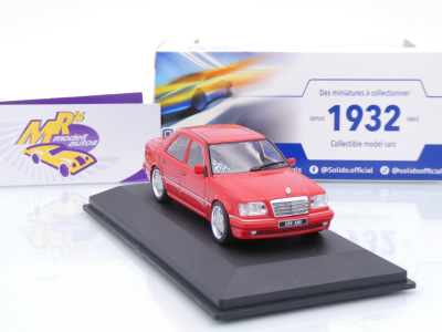 Preview: Solido S4313204 # Mercedes-Benz E60 AMG W124 Baujahr 1993 " Signalrot " 1:43